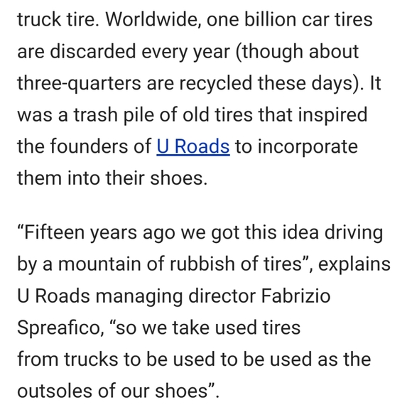 Rare U roads soft slouch leather western riding boots recycled tire like new - Picture 14 of 16